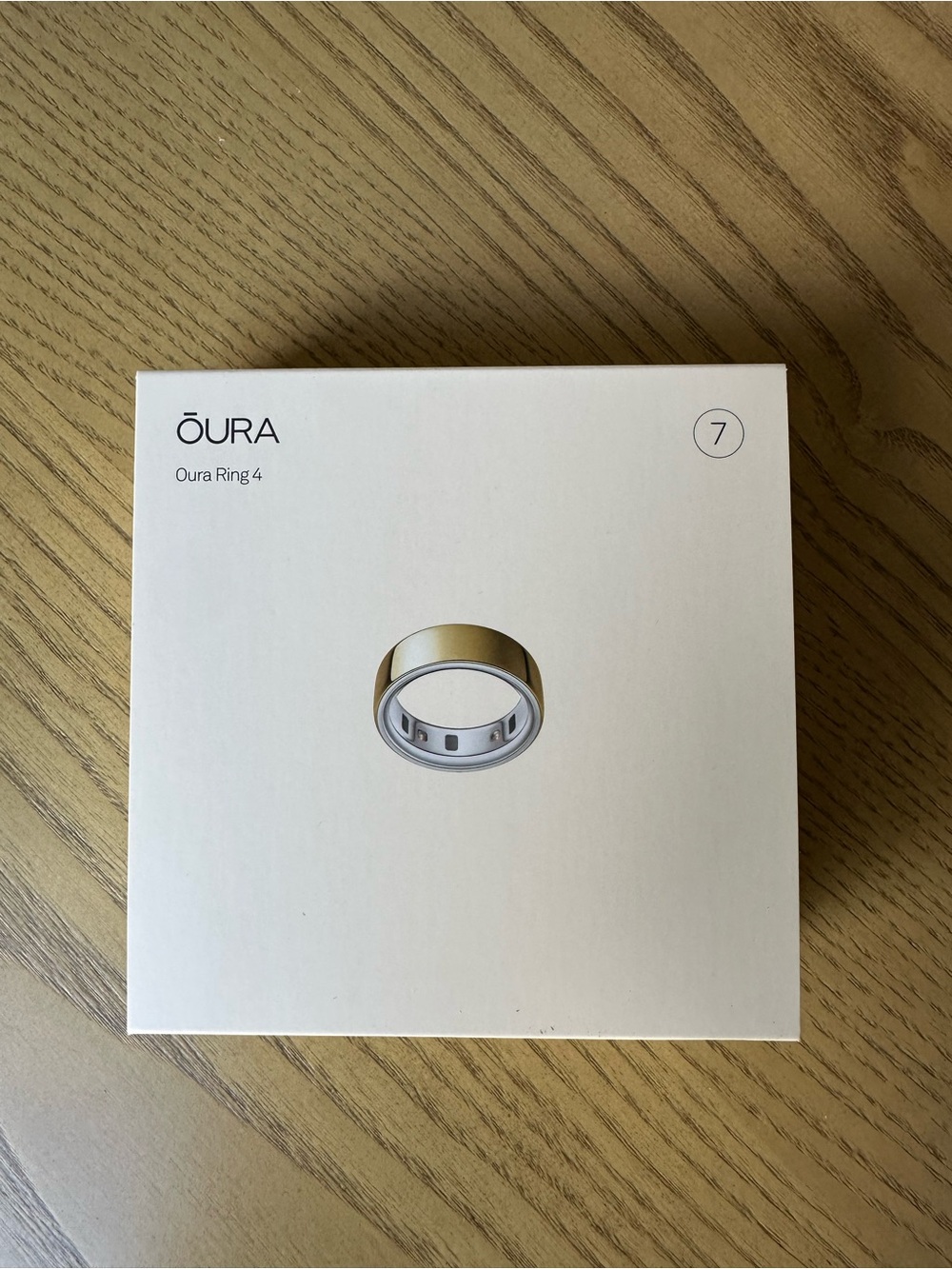 Oura Ring – Gold, Size 7